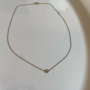 Gold Circle Necklace